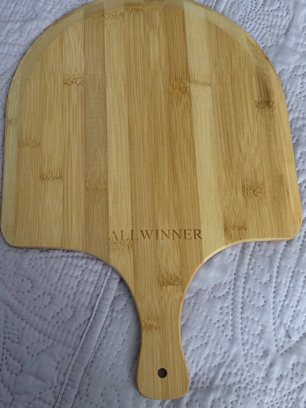 Allwinner Bamboo Paddle Cutting/Serving Board - Natural Bamboo